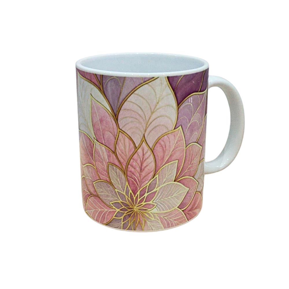 Κεραμική Κούπα Pink Floral - 115536