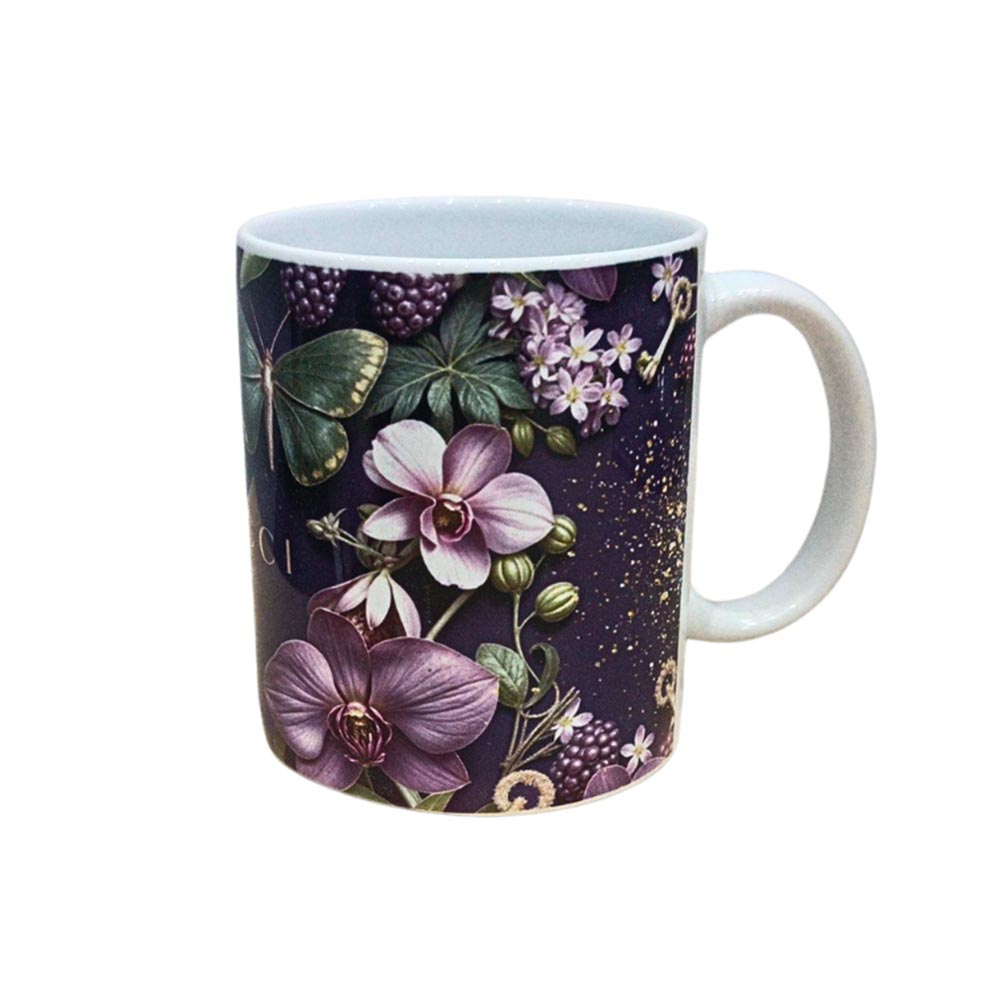Κεραμική Κούπα Gucci Purple Floral - 2