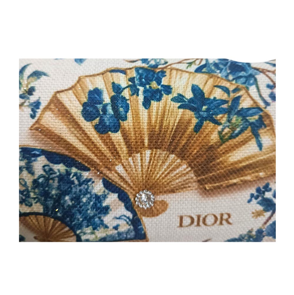 Τσαντάκι Νεσεσέρ με Εκτύπωση Dior Fan - 1