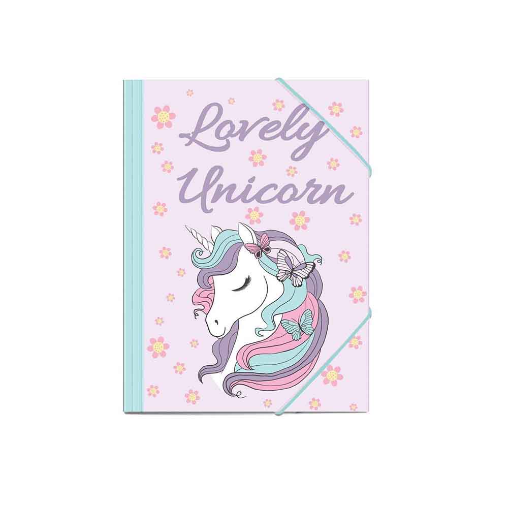Φάκελος με Λάστιχο Unicorn 25x35 εκ. A4 586623 Must - 106444