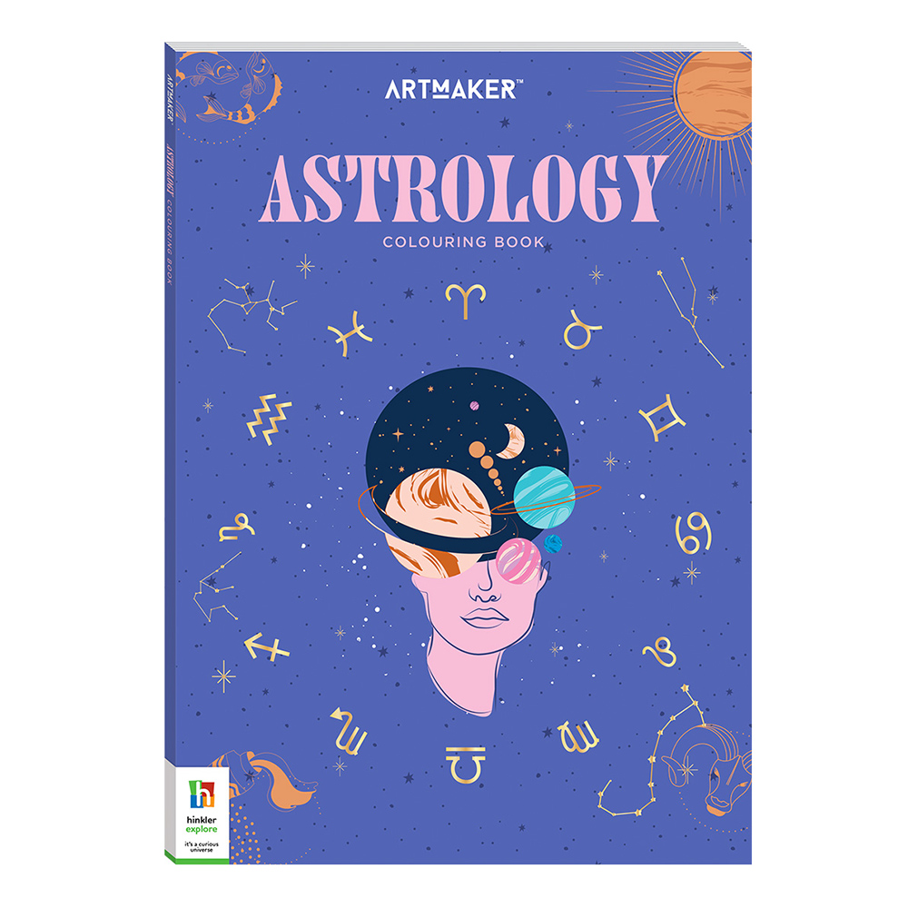 Βιβλίο Ζωγραφικής Art Marker MBS Astrology Hinkler - 108392