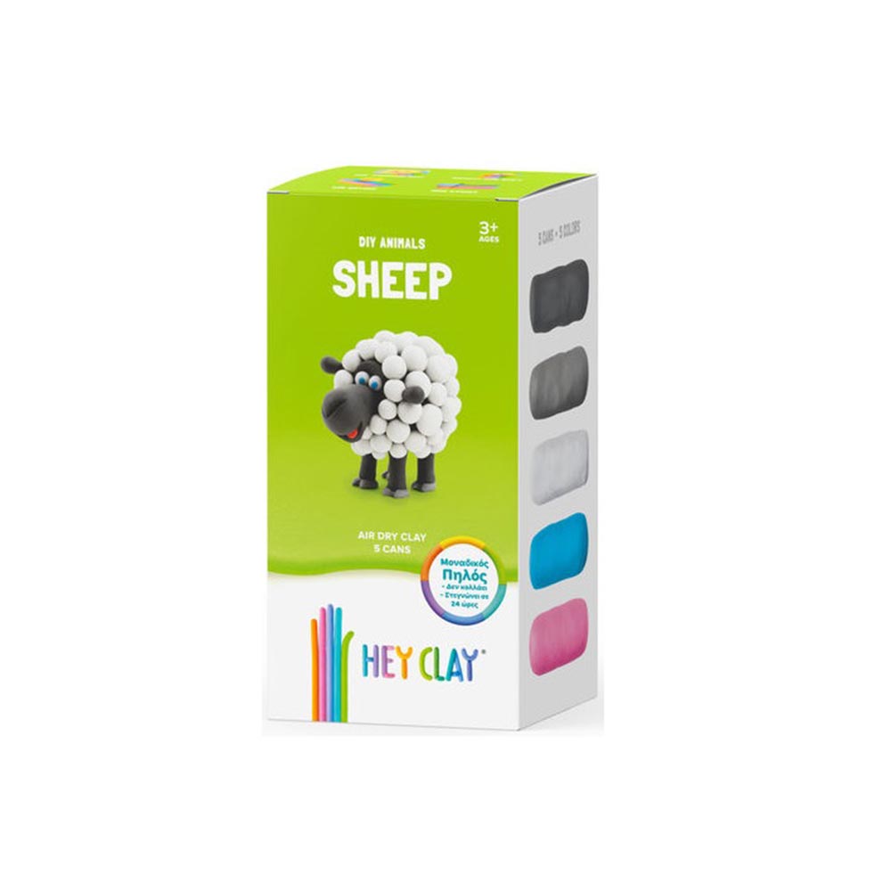 Παιχνίδι Κατασευών με Πηλό Hey Clay Sheep 440023 Desyllas - 105576