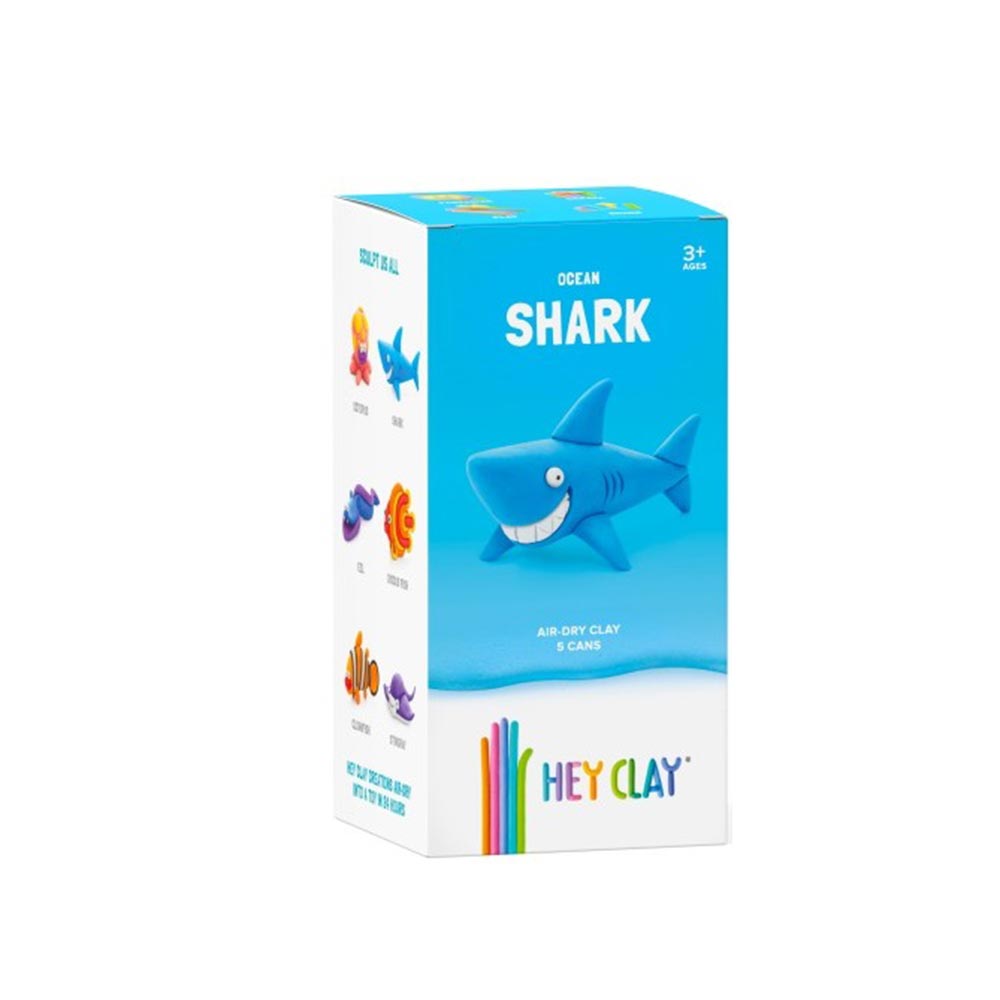 Παιχνίδι Κατασευών με Πηλό Hey Clay Shark 440039 Desyllas - 105578