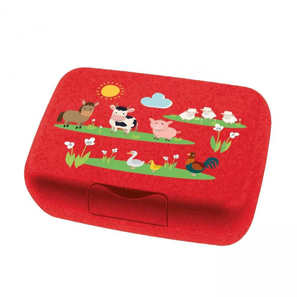 Παιδικό Δοχείο Φαγητού Box Candy L Farm Organic Red 1425676 Koziol - 0