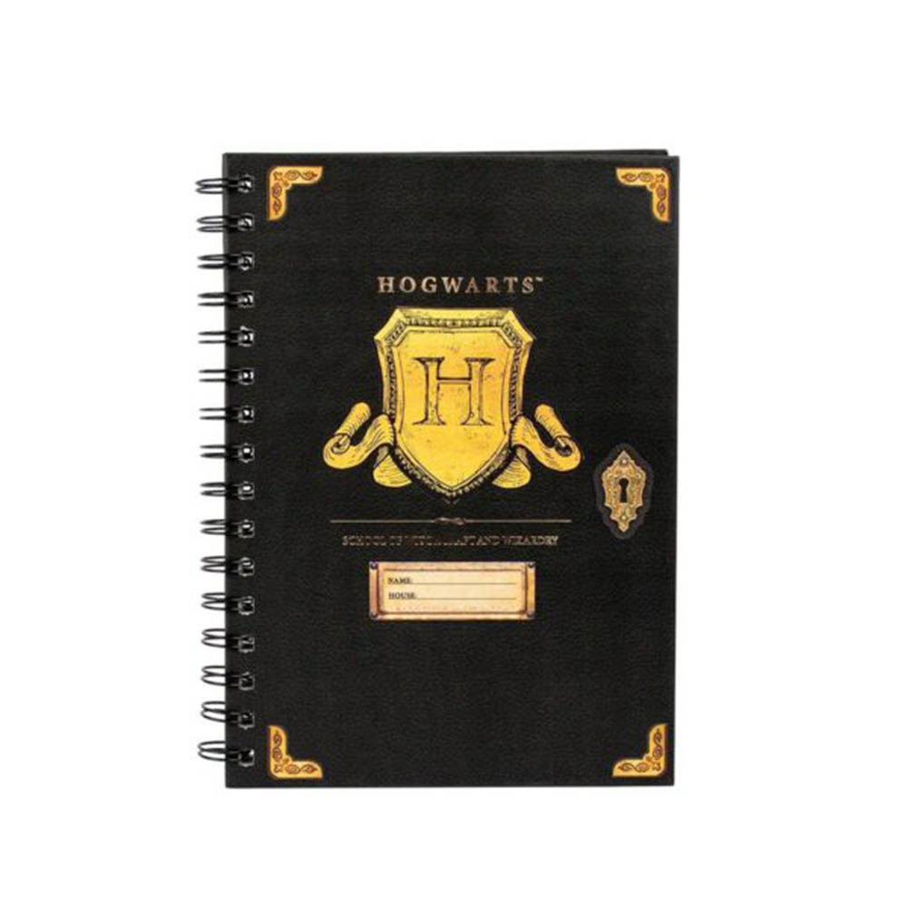Σημειωματάριο Σπιράλ Α5 Hogwarts Shield Wiro Harry Potter Hp149618 Blue Sky - 0
