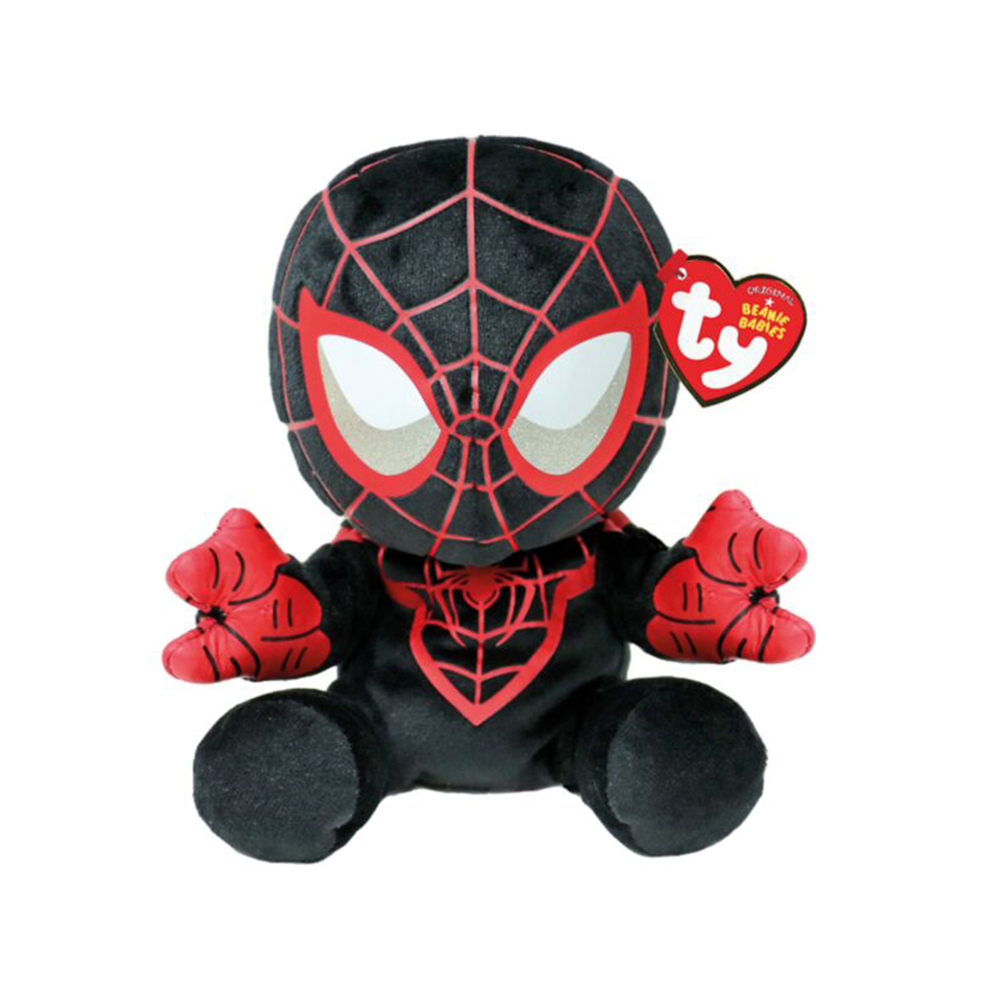 Λούτρινο Χνουδωτό Miles Morales 15εκ Marvel 1607- 44006 Ty Beanie Babies AS - 114642
