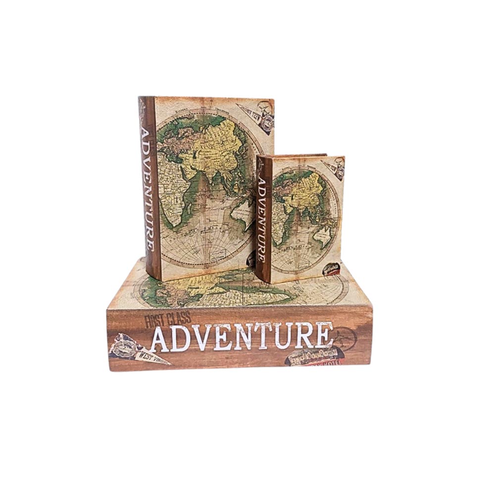 Διακοσμητικά Κουτία Σετ των 3 17042 ΟΕΜ  - 109012