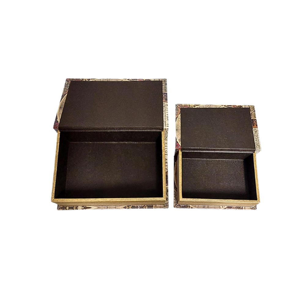 Διακοσμητικά Κουτία Σετ των 2 17052 ΟΕΜ - 2