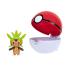 Φιγούρα Pokemon Clip'N Go Poke Ball Chespin PKW3134 Jazwares - 1