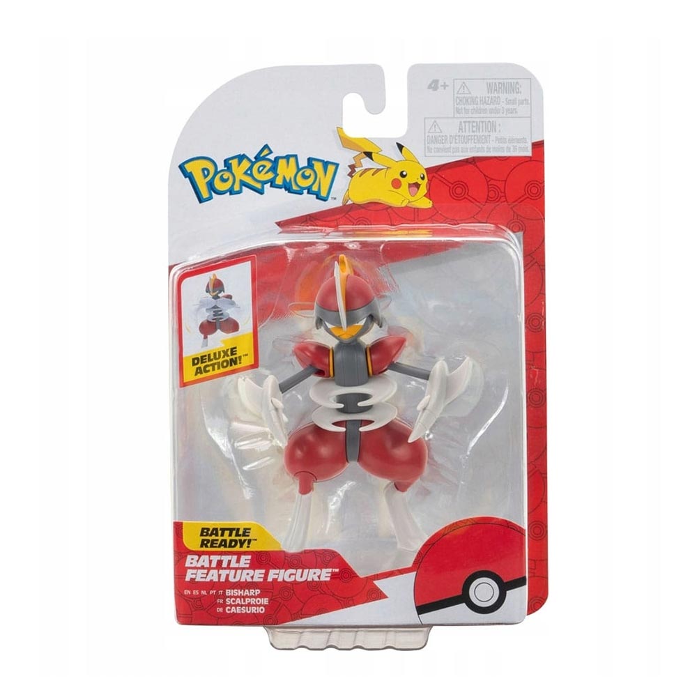 Φιγούρα Μάχης Pokemon - Bisharp 11cm PKW3421 Jazwares - 89709