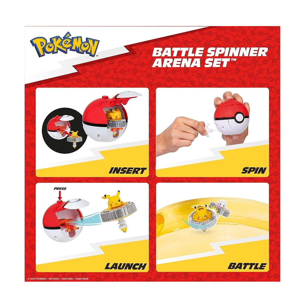 Σετ Battle Spinner με 2 Φιγούρες και Αρένα PKW4403 Jazwares - 2