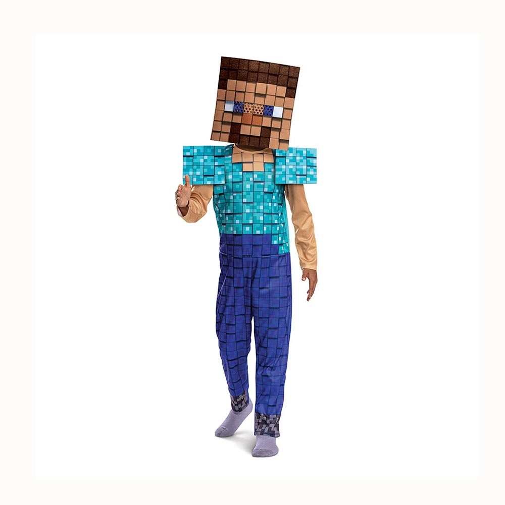 Αποκριάτικη Παιδική Στολή Steve Value Minecraft Rubies - 91705