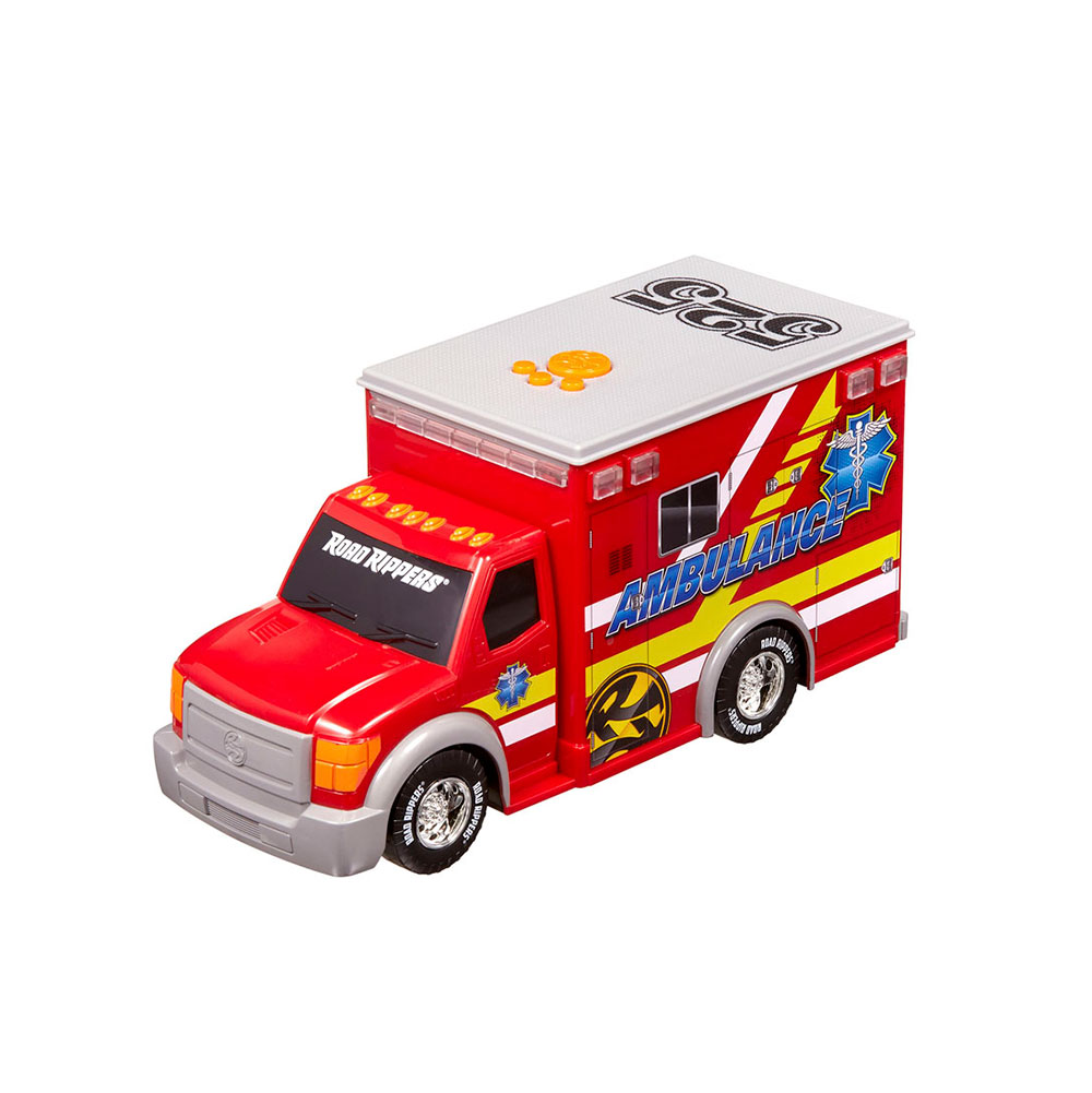 Αυτοκίνητο Road Rippers Rush & Rescue Ασθενοφόρο 36/20151 Bburago - 48098