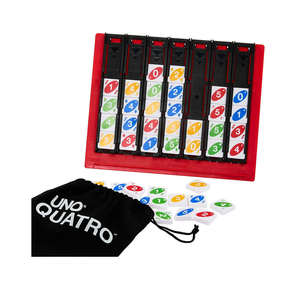Επιτραπέζιο Παιχνίδι Uno Quatro HPF82 Mattel - 1