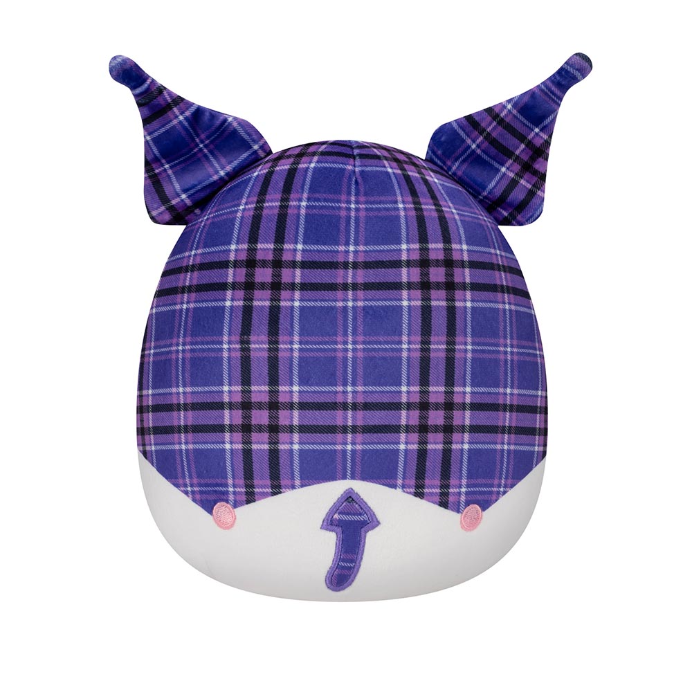 Λούτρινο Squishmallows Sanrio Hello Kitty Kuromi Μωβ Καρό 20cm SQSN00092 Jazwares - 2