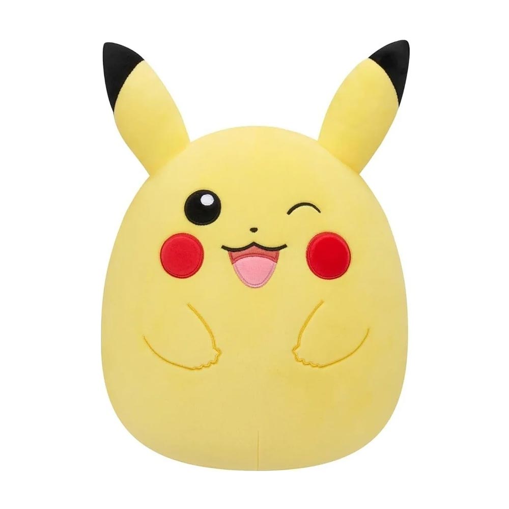 Λούτρινο Squishmallows Pokemon - Winking Pikachu 25cm JWSQ0038 Jazwares - 88650