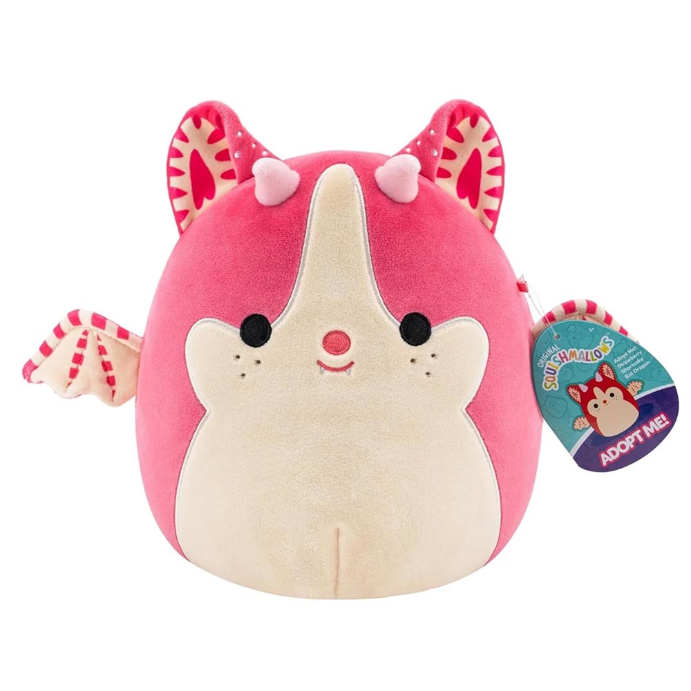 Λούτρινο Squishmallows Adopt Me! - Strawberry Shortcake Bat Dragon 20cm JWSQ7706 Jazwares - 88682