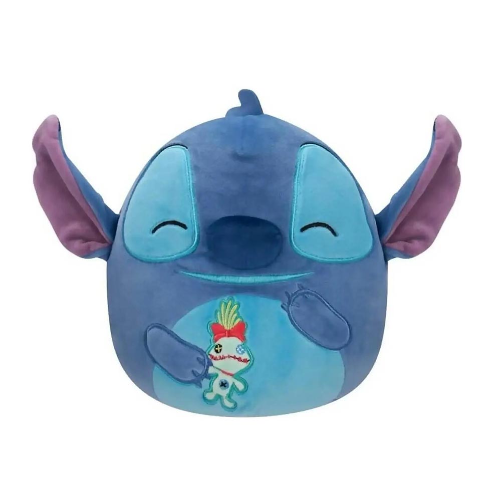 Λούτρινο Squishmallows Stitch Κουκλάκι Scrub 20cm SQDI00360/4 Jazwares - 90874