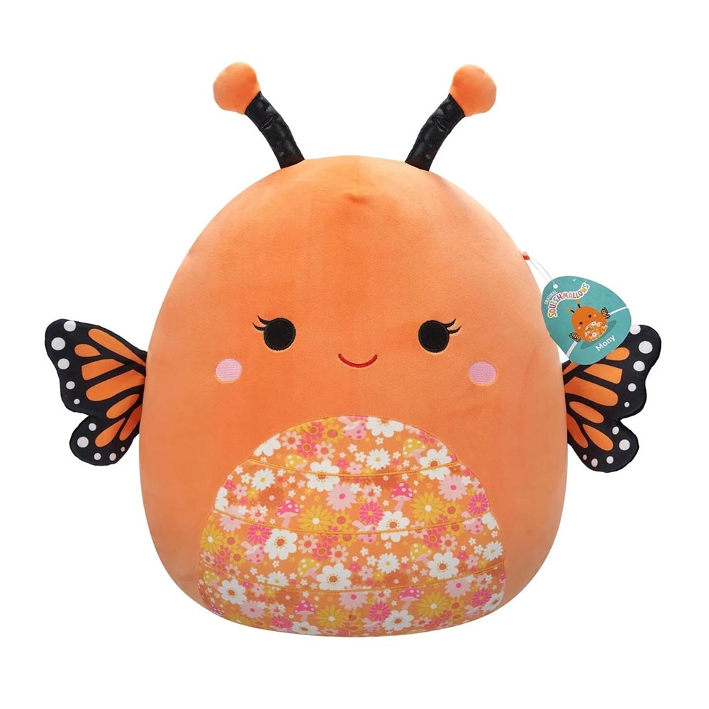 Λούτρινο Squishmallows - Mony the Orange Butterfly 41cm JWSQ4203-C Jazwares - 88636