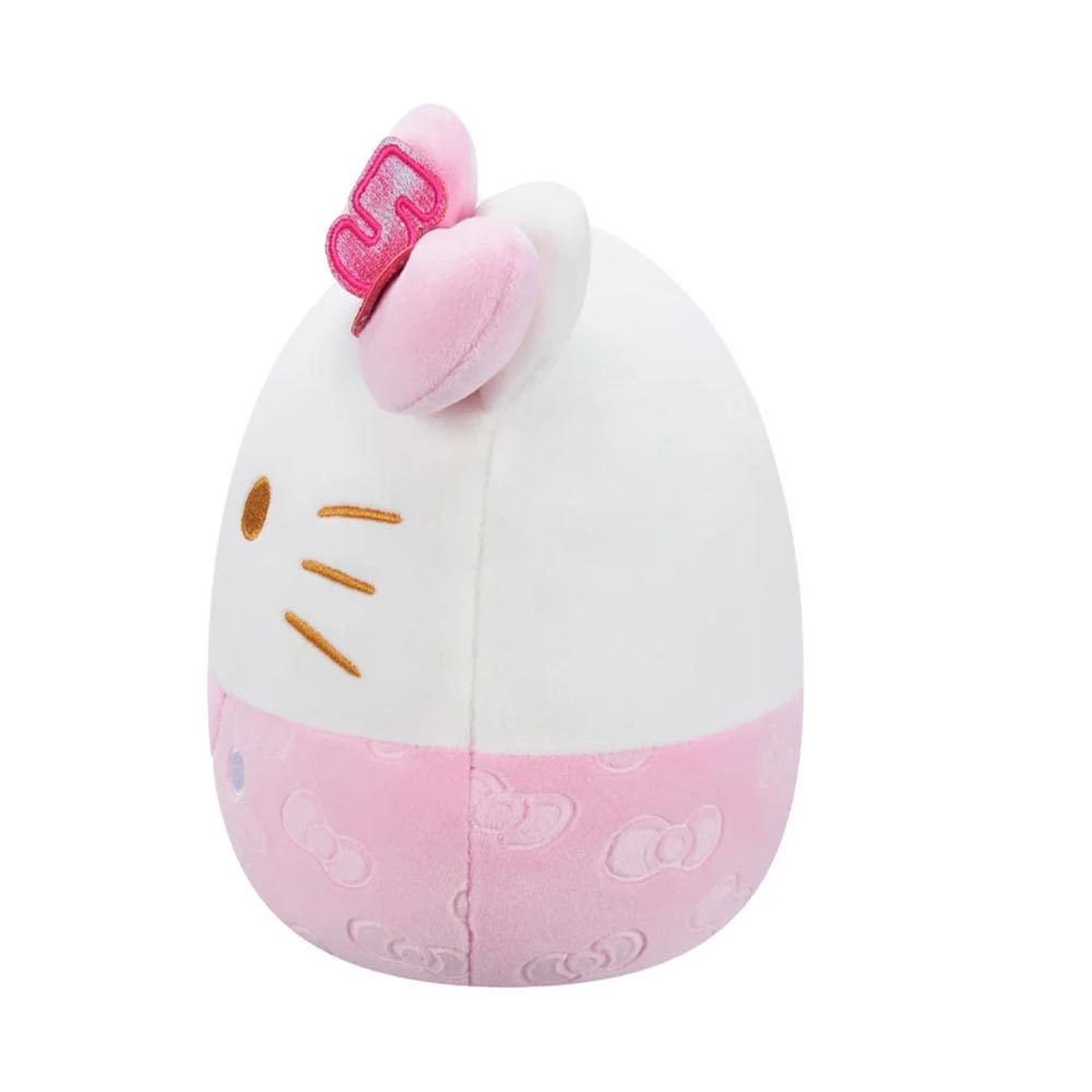 Λούτρινο Squishmallows Hello Kitty 50th Anniversary - Ροζ Φιόγκος 20cm SQSN00497 Jazwares - 3