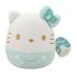 Λούτρινο Squishmallows Hello Kitty 50th Anniversary - Πράσινος Φιόγκος 20cm SQSN00498 Jazwares - 0