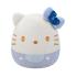 Λούτρινο Squishmallows Hello Kitty 50th Anniversary - Μπλε Φιόγκος 20cm SQSN00500 Jazwares-6