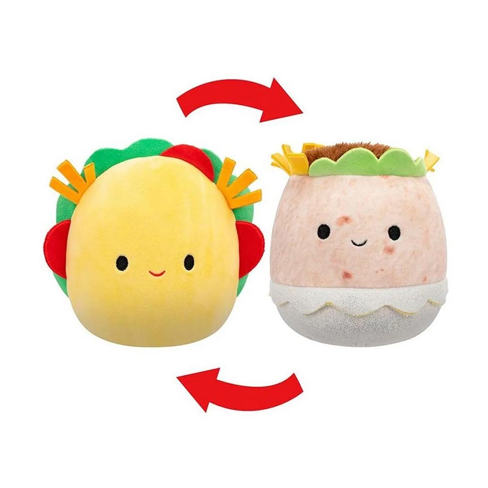 Λούτρινο Squishmallows Flipmallows Tex & Bernardo 2 Σε 1 - 13cm JWSQ0230 Jazwares - 1