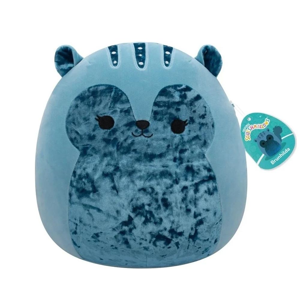 Λούτρινο Squishmallows Velvet - Brunhilda the Blue Squirrel 30.5cm JWSQ6692 Jazwares