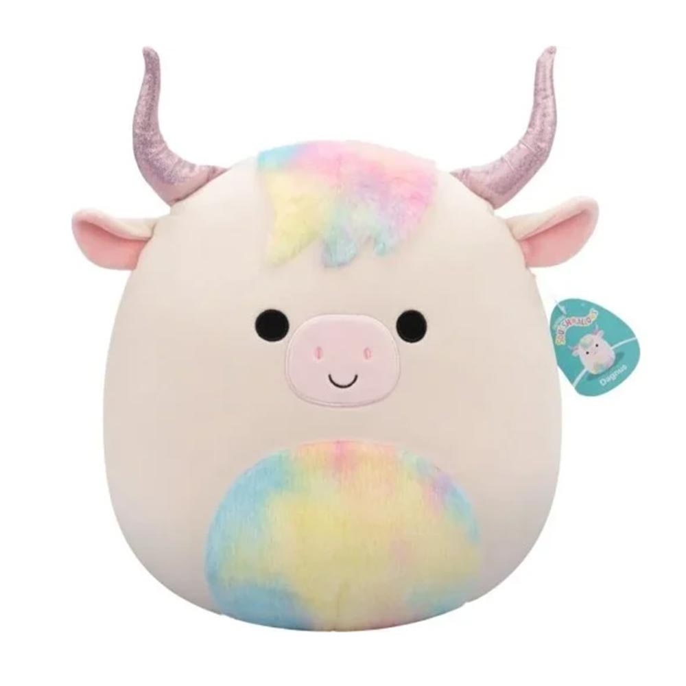 Λούτρινο Squishmallows - Dagnus the Tan Highland Cow 35cm JWSQ4227-C Jazwares - 88632