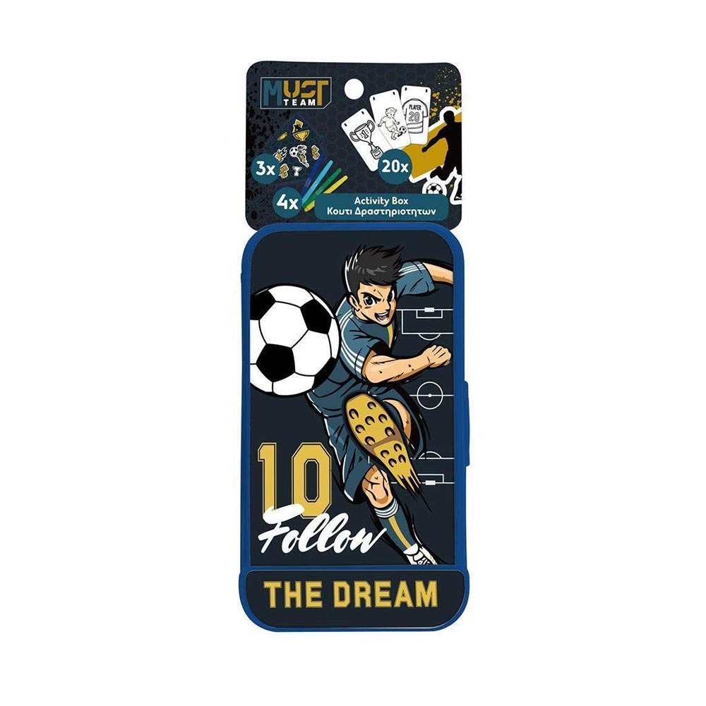 Κουτί Δραστηριοτήτων Football 28x2x10εκ. 586511 Must - 106863