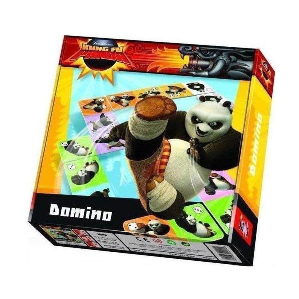 Επιτραπέζιο Παιχνίδι Domino Kung Fu Panda Π.590.124 Remoundo - 18263