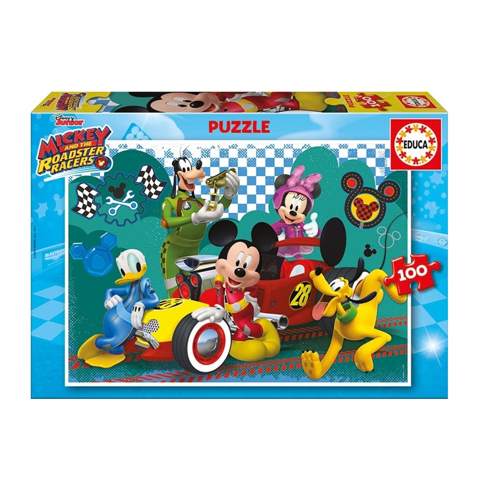 Παζλ Mickey Roadster Racers 100τμχ 17240 Educa