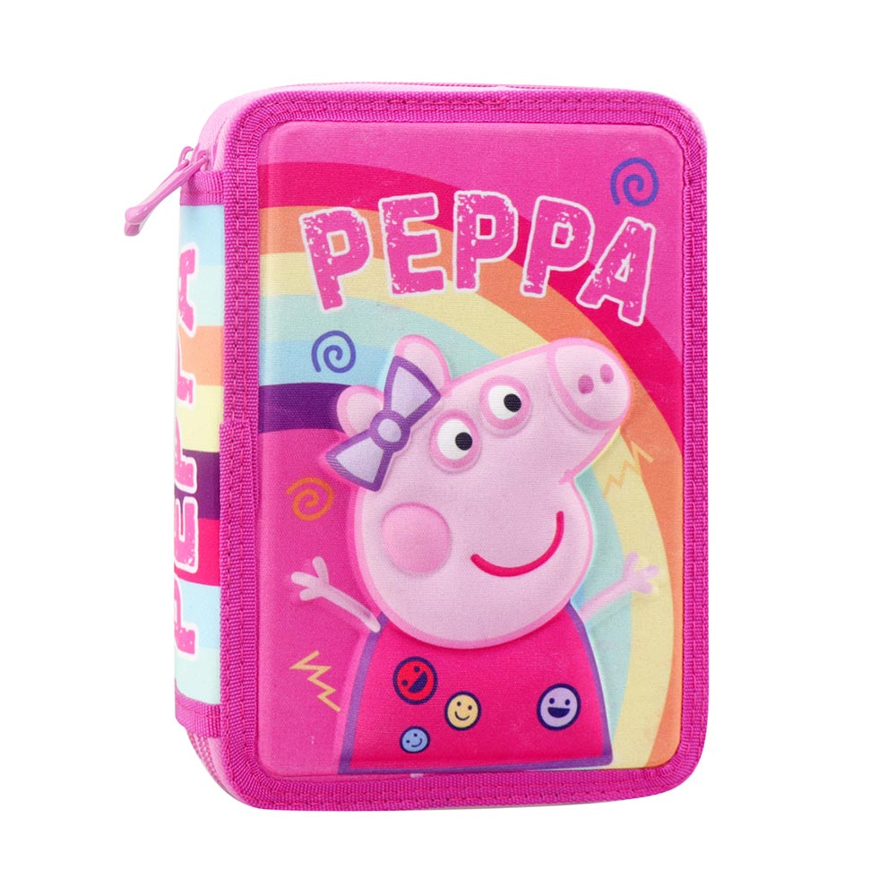 Κασετίνα Διπλή Γεμάτη Peppa Pig 3D 482513 Diakakis - 17185