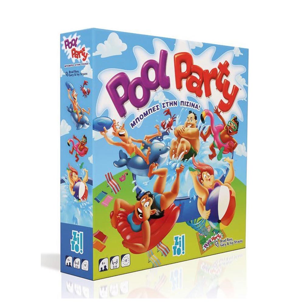 Επιτραπέζιο Παιχνίδι Pool Party -  Μπόμπες Στην Πισίνα! 07201 Zito - 18116