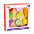 Ξύλινα Λαχανικά Σφηνώματα με Δίσκο Κοπής TL041 Tooky Toy -0