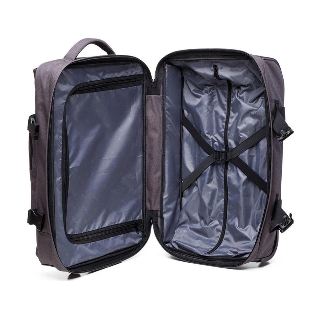 Βαλίτσα Ταξιδιού Τρόλεϊ Osaca Large Grey 60Lt 9-09-054-09 Polo - 1
