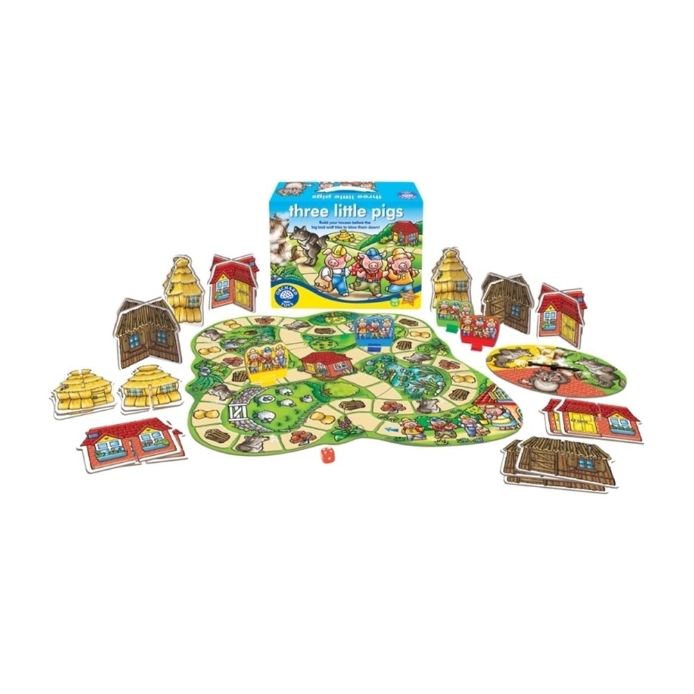 Επιτραπέζιο Παιχνίδι Three Little Pigs Game ORCH081 Orchard Toys - 1