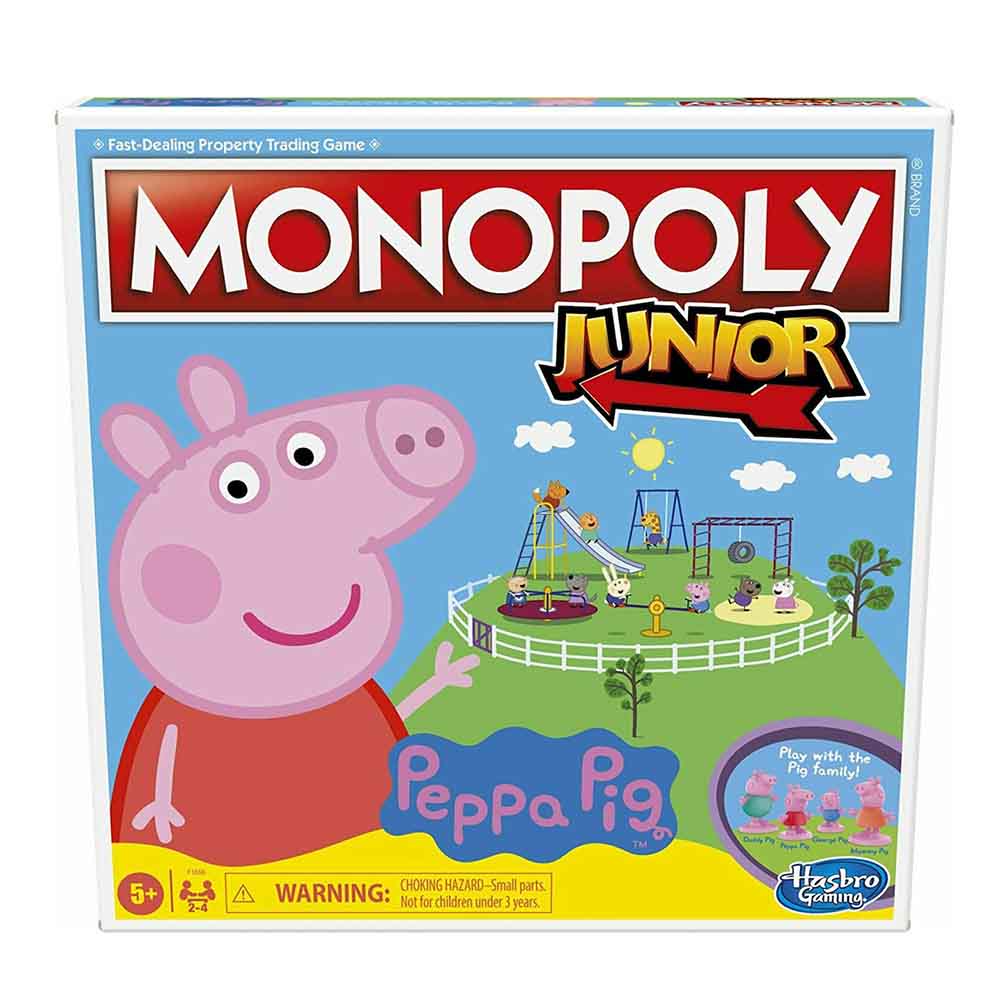 Επιτραπέζιο Παιχνίδι Monopoly Junior Peppa Pig F1656 Hasbro - 30986