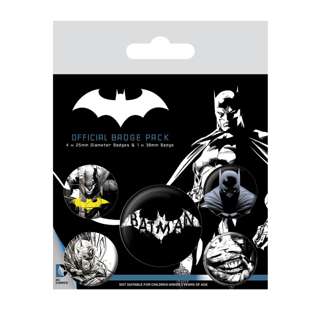 Σετ Κονκάρδες Batman DC BP80546 Pyramid International 