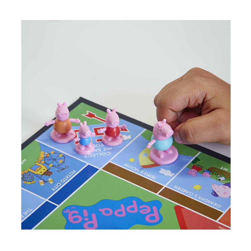 Επιτραπέζιο Παιχνίδι Monopoly Junior Peppa Pig F1656 Hasbro - 4