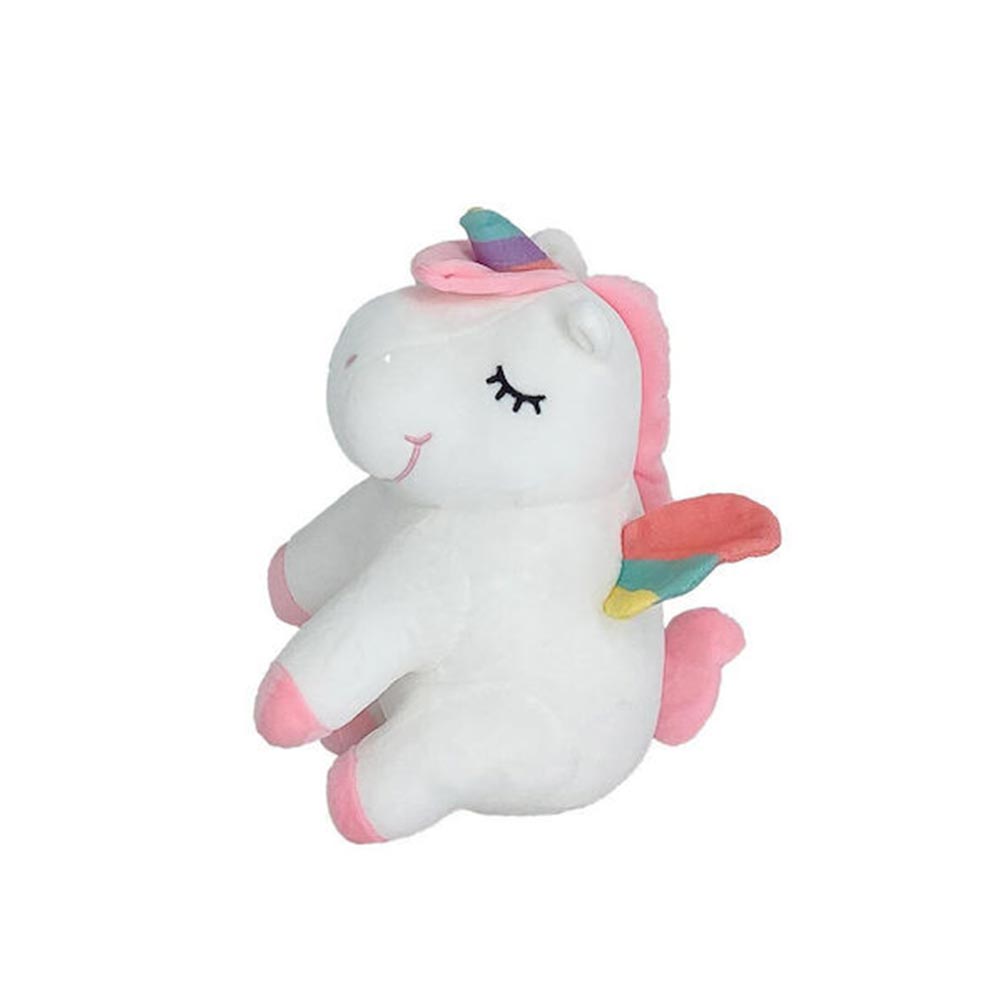 Χειροποίητη Αρωματική Λαμπάδα για Κορίτσι  με Λούτρινο Ροζ Μονόκερο - 2