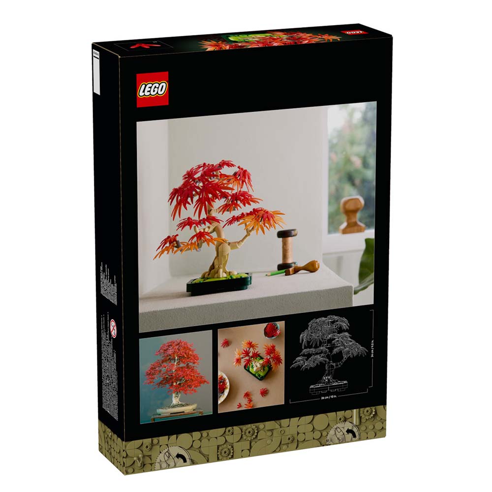 Botanical Japanese Red Maple Bonsai Tree 10348 Lego - 6
