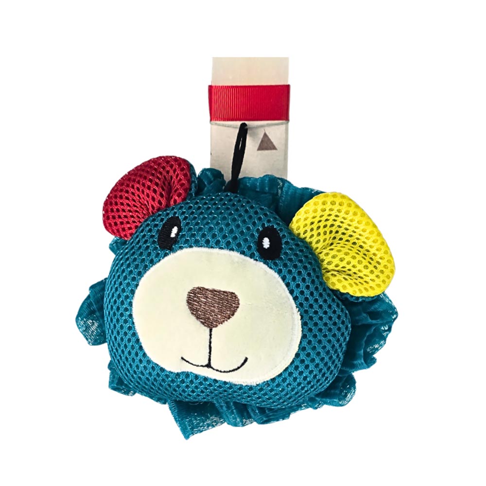 Χειροποίητη Αρωματική Λαμπάδα για Αγόρι Κορίτσι με Σφουγγαράκι Μπάνιου Σκυλάκι  - 1