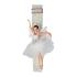 Χειροποίητη Αρωματική Λαμπάδα Με Glitter για Κορίτσι με Ξωτικό Μπαλαρίνα με Λευκή Φούστα - 1