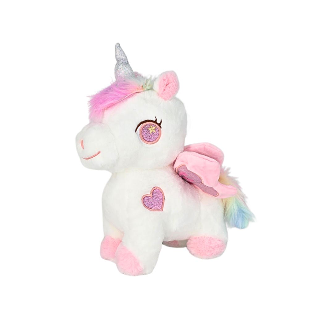 Χειροποίητη Αρωματική Λαμπάδα για Αγόρι Κορίτσι με Λούτρινο Rainbow Unicorn - 2