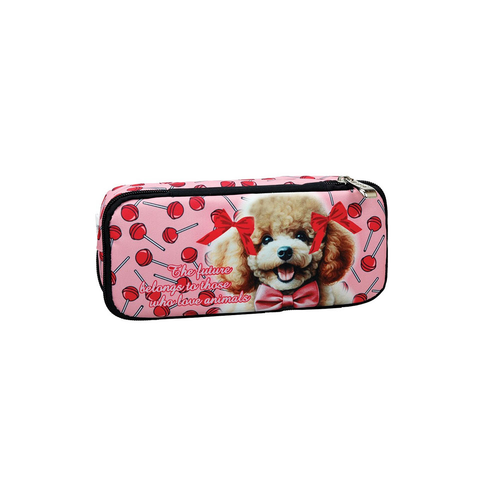 Κασετίνα Βαρελάκι Οβάλ Love Poodle 357-21141 Back Me Up - 102230