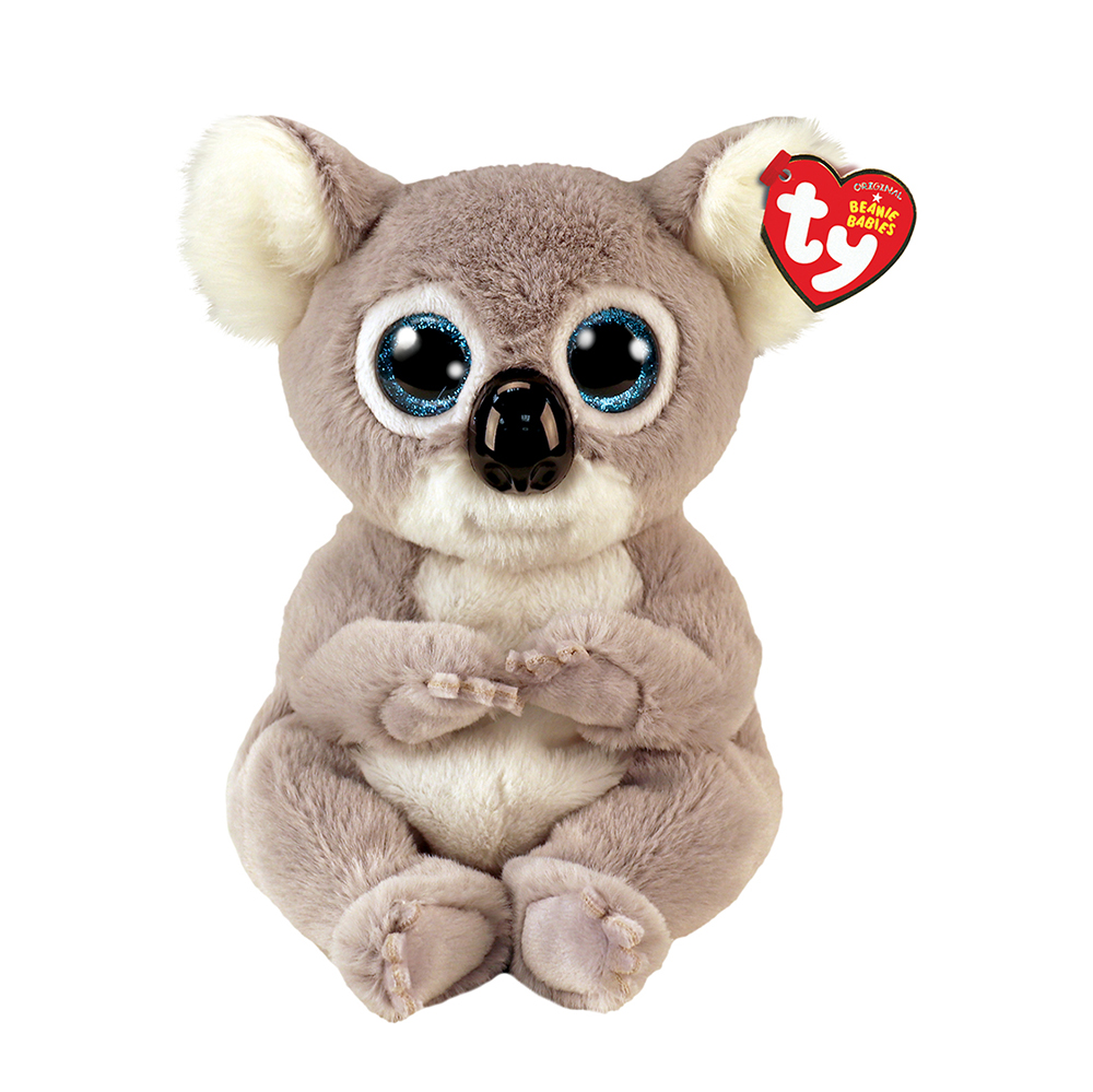 Λούτρινο Χνουδωτό Κοάλα Γκρί 15εκ 1607- 40726 Ty Beanie Bellies AS - 114627