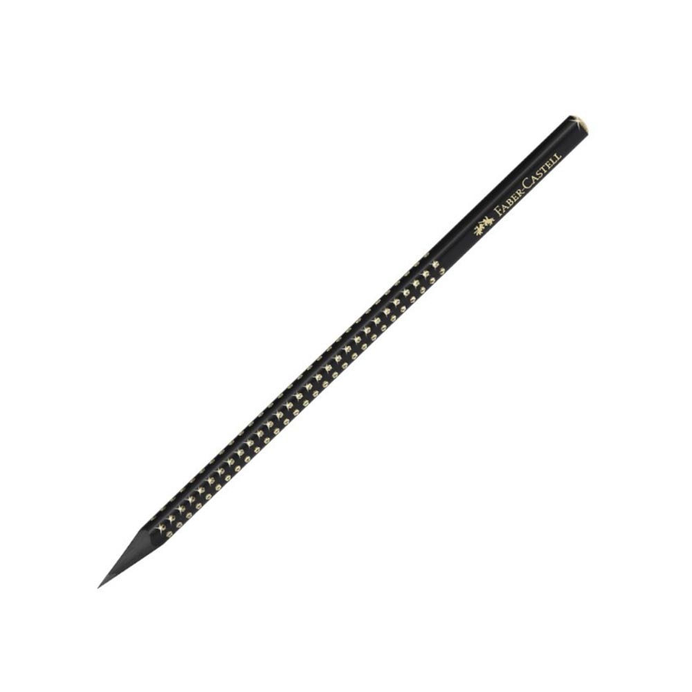 Μολύβι Sparkle Sparkle Midnight B Χρυσό 118278 Faber-Castell - 105696