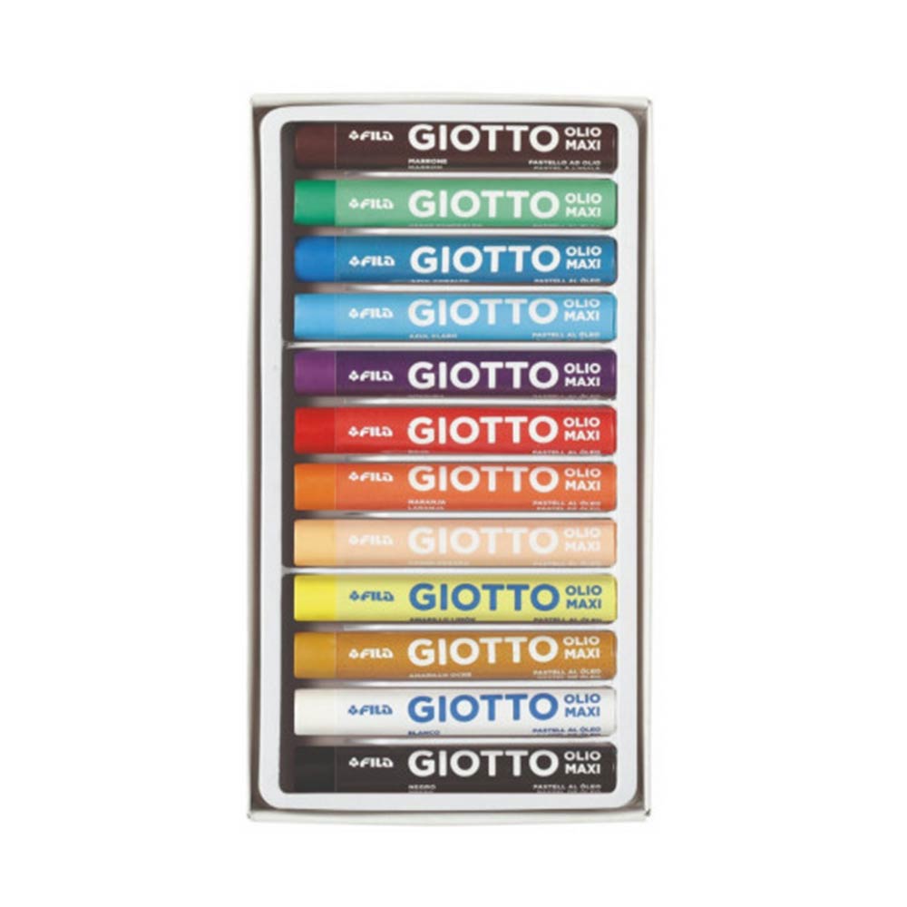 Λαδοπαστέλ Olio Maxi 12 τμχ. 293400 Giotto - 1