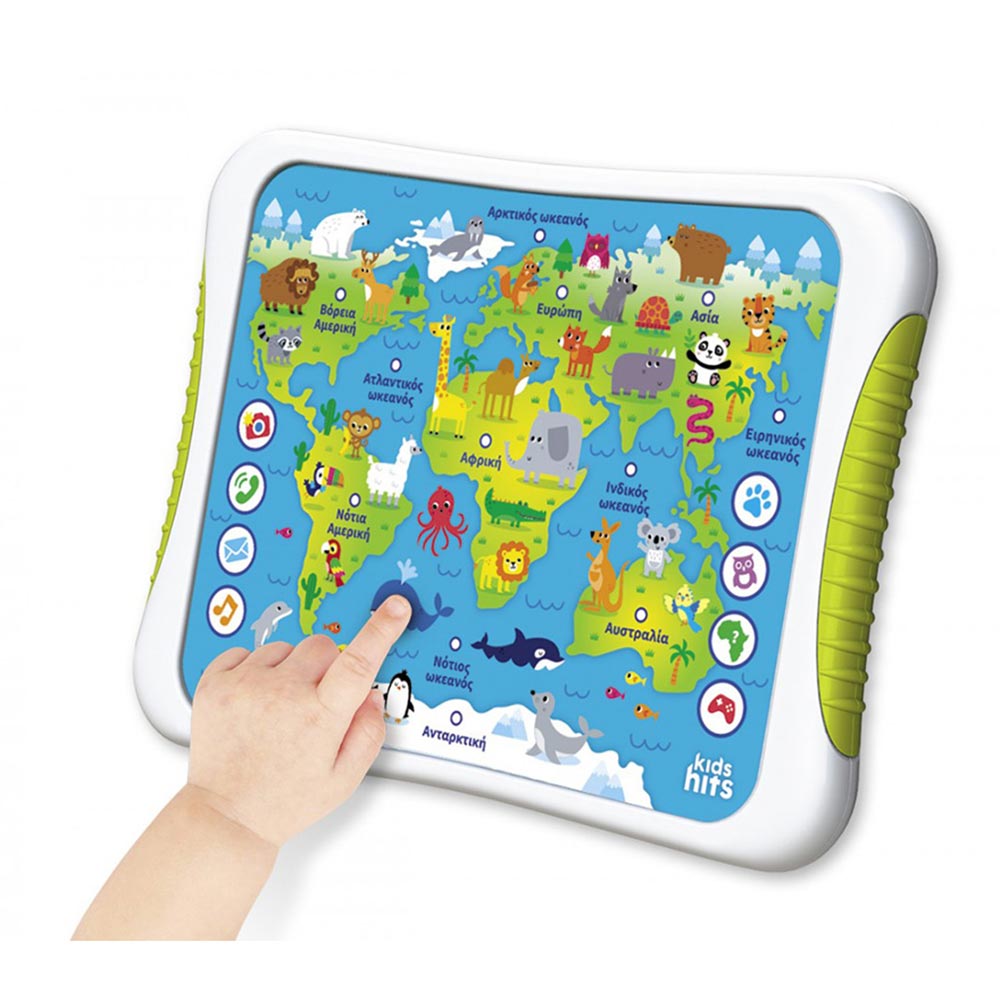 Εκπαιδευτικό Ηλεκτρονικό Laptop/Tablet Kids Hits Άτλαντας 01/001 50/50 Games - 2